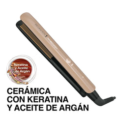 PLANCHA ALISADORA REMINGTON KERATINA Y ACEITE DE ARGAN