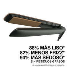 PLANCHA ALISADORA REMINGTON KERATINA Y ACEITE DE ARGAN