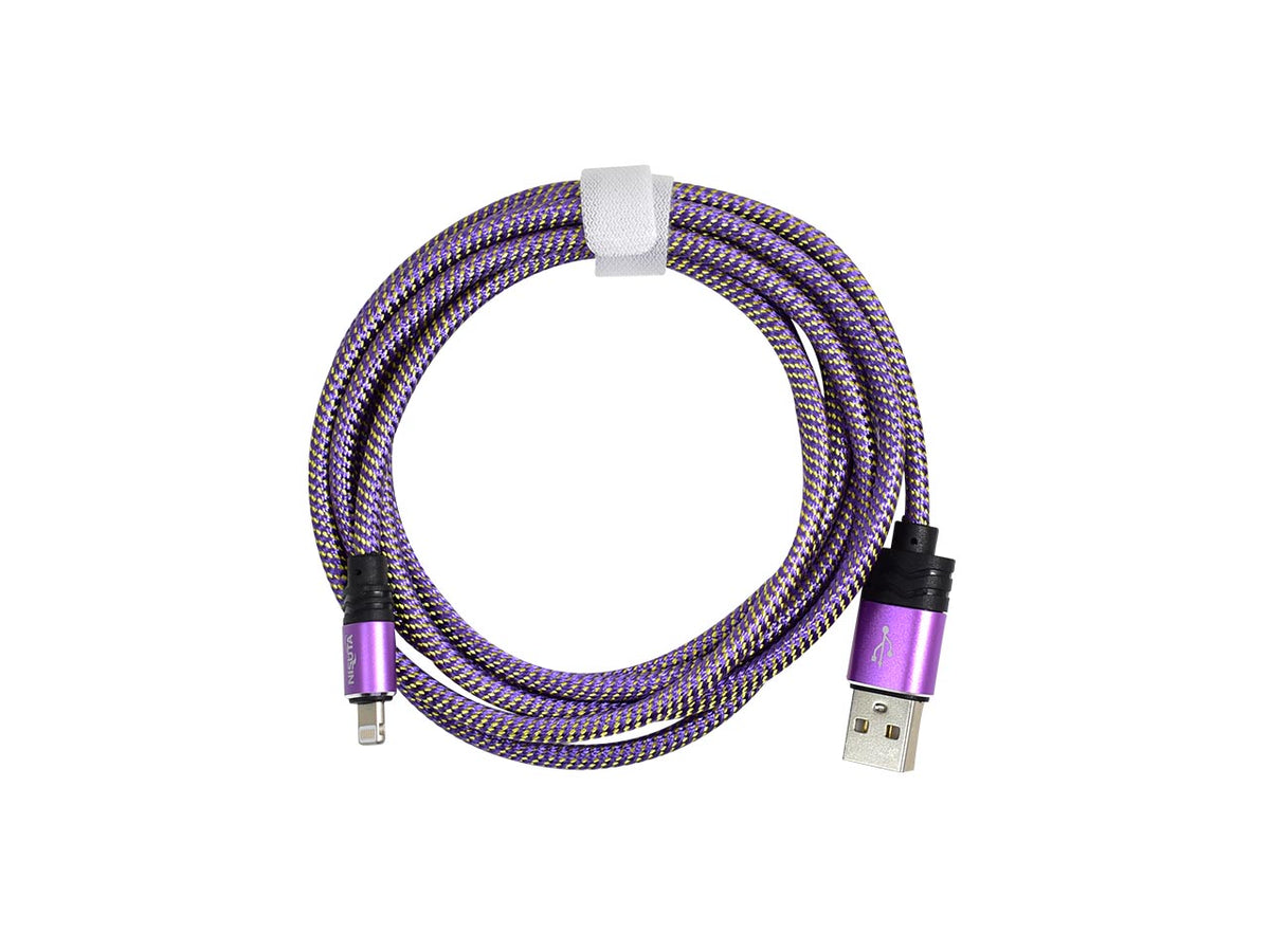 CABLE IPHONE ENMALLADO 25W